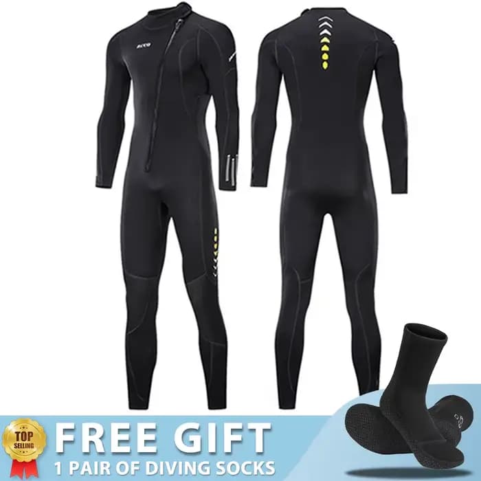 3MM Néoprène Combinaison de plongée Homme Surf Plongée Sous-Marine Équipement De Pêche Sous-Marine C
