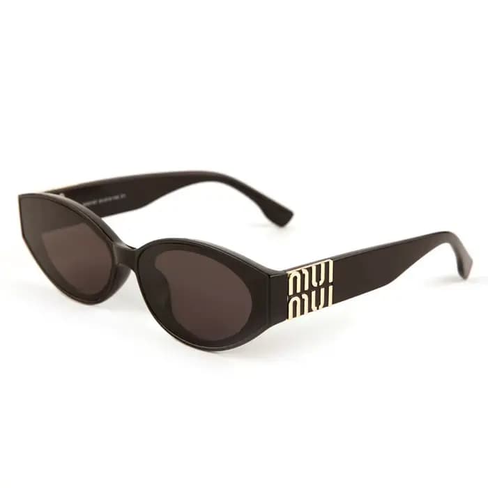 Lunettes de soleil Glamour Fashion 2025 pour femmes, lunettes de créateur ovales de luxe pour hommes