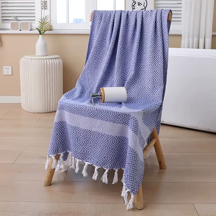 Grande couverture de serviette de plage turque, serviettes 100% coton, adaptées au bain, à la plage,