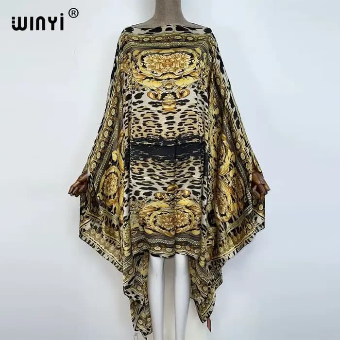 WINYI caftan africain sexy plage couvrir vêtements de plage surdimensionné Bikini couvrir Robe fête 