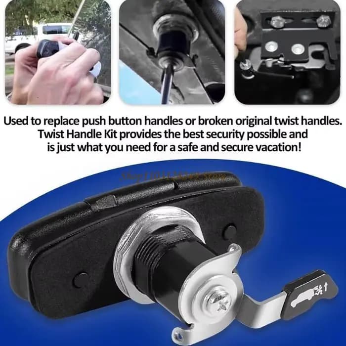 Accessoires de modification de camion pour 100XQ 100XL 100XR : Ensemble de poignées torsadées avec c