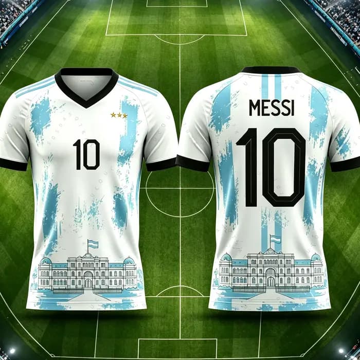 Maillot de football commémoratif des supporters argentyens 2026, maillot de foot Messi, t-shirt de s