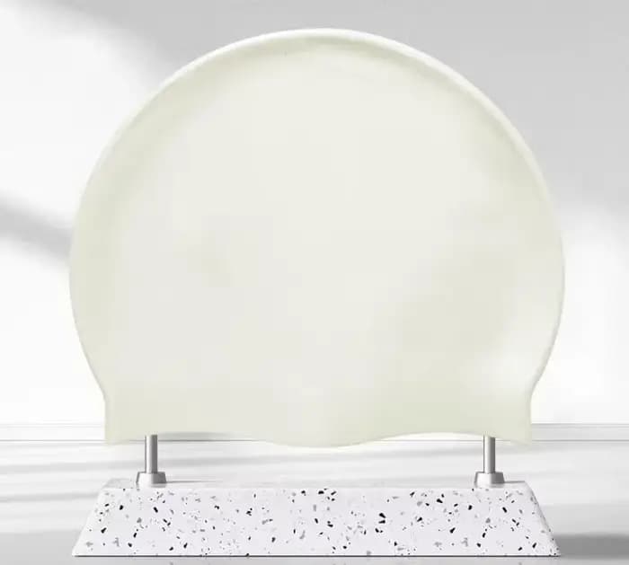 Bonnet de bain en Silicone imperméable pour hommes, femmes, adultes, enfants, cheveux longs, casquet