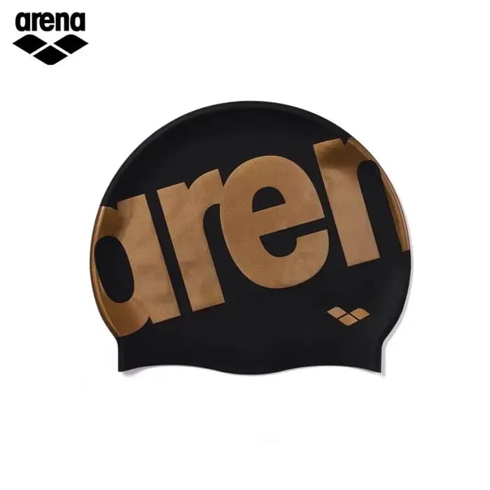 Bonnet de bain Arena en silicone pour hommes et femmes, antidérapant, imperméable, à faible résistan
