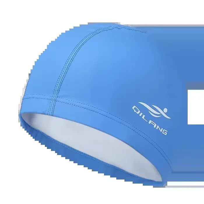 Bonnet de bain adulte imperméable en PU, unisexe, couleur unie, pour piscine et plongée, protection 