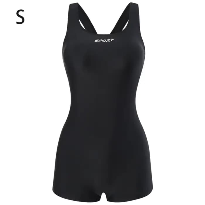 Maillot de bain une pièce à bords plats avec coussinet de poitrine, grande taille, amincissant, desi