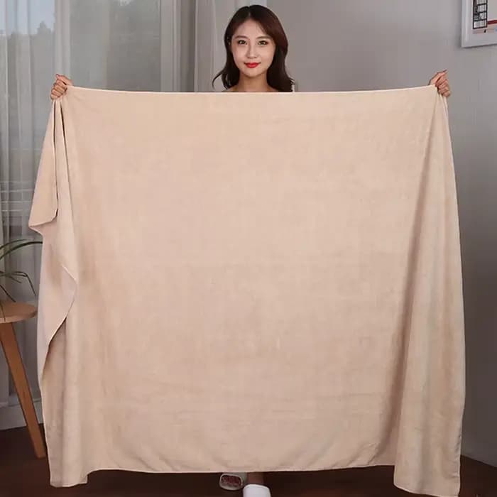 Serviette de bain en microfibre, absorbante, à séchage rapide, serviette de bain d'hôtel super douce