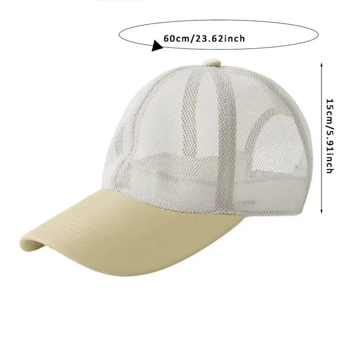 Casquette de Baseball en maille complète pour hommes et femmes, séchage rapide, refroidissement, Pro