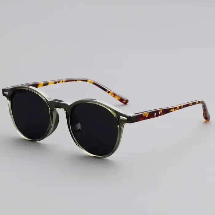 Lunettes de soleil rondes vintage pour femmes et hommes, lunettes de soleil circulaires, lunettes ov