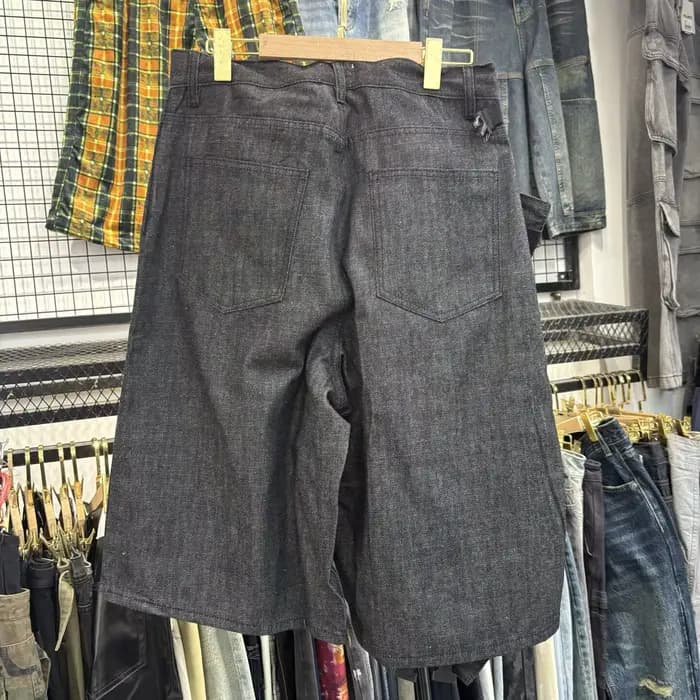 MIJKO – short original unisexe, jean tactique multifonctionnel, vêtements d'extérieur fonctionnels, 