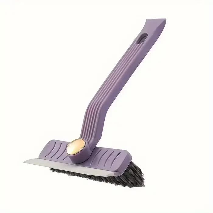 Brosse de nettoyage de carrelage polyvalente, 360 °   Épurateur rotatif à poils durs pour sols et mu