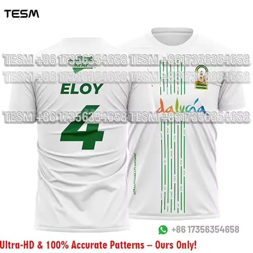 Maillot de football rétro TESM pour homme, style Guadalajara, violet et blanc, manches raglan, respi