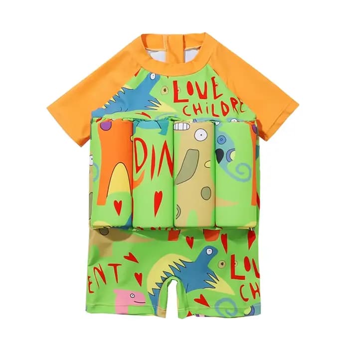 Maillot de bain pour enfants, combinaison de natation pour garçons, vêtements de bain à flottabilité