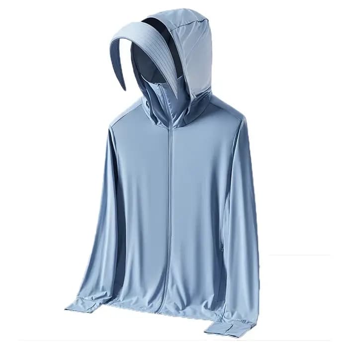Chemises de protection solaire UV pour femmes et hommes, tissu respirant à grand bord, sensation de 