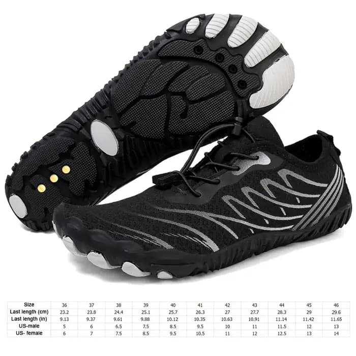 Aqua Shoes Chaussures de mise à la terre avec chaussures de mise à la terre en cuivre Chaussures d'e