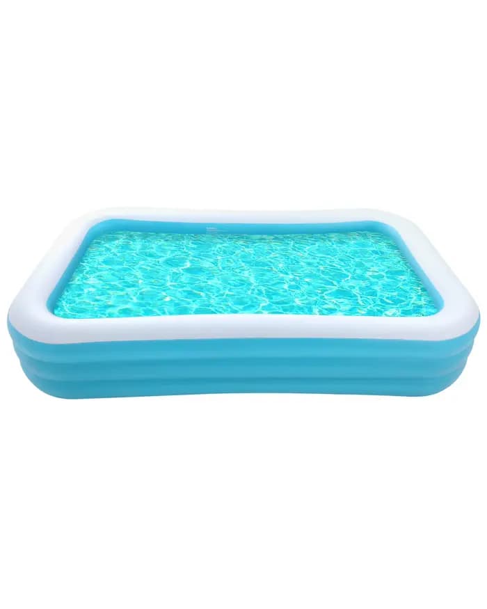 Piscine gonflable 120 × 72 × 22 pouces, centre de natation gonflable pour l'extérieur, l'arrière-cou
