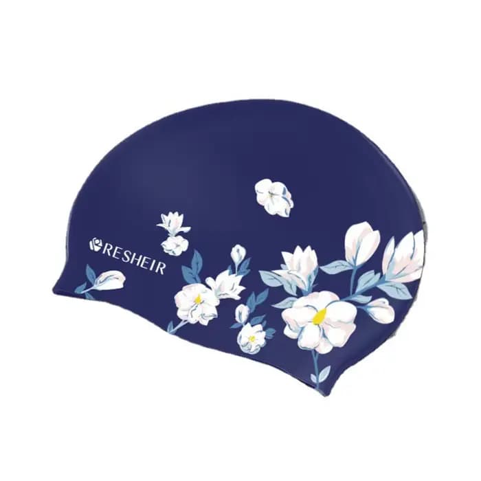 Bonnet de bain professionnel en silicone pour femme, bonnet de bain pour adulte, imperméable, ne pas