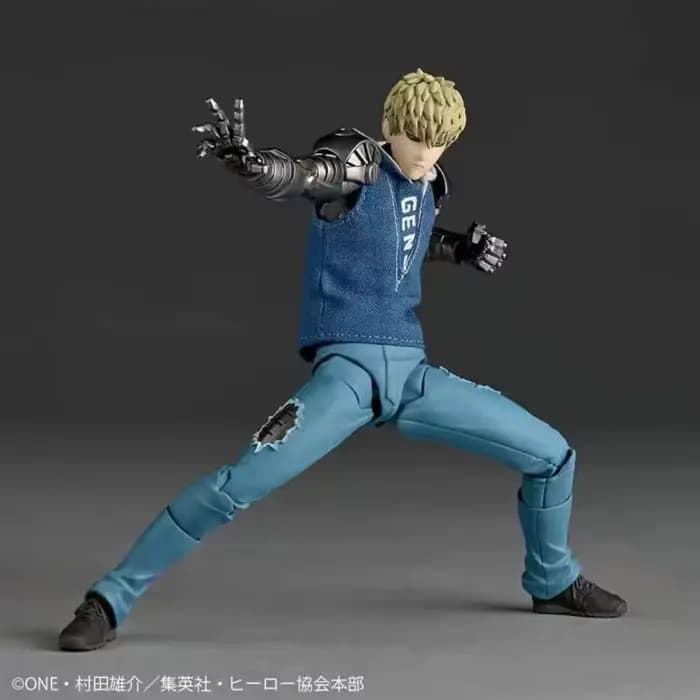 Nouvelles figurines d'action anime Ko Genos Kaiyodo Revoltech Yamaguchi One Punch Man, modèle articu
