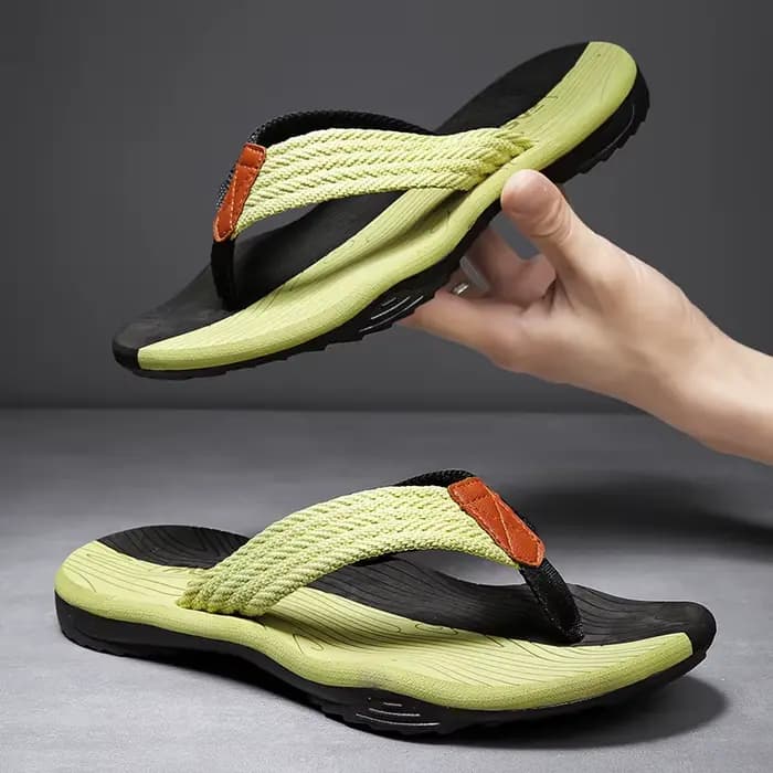 Tongs de plage antidérapantes pour hommes, chaussures tendance, grande taille 45, été, 2021