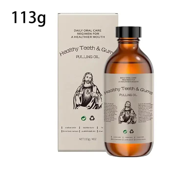 1PCS Bain de bouche à l'huile de coco, haleine fraîche, huiles essentielles naturelles, élimination 