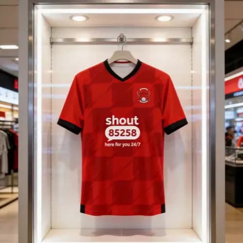 Maillot de football Leyton Orient 2026 domicile, imprimé en 3D, pour adultes et enfants, t-shirt ath