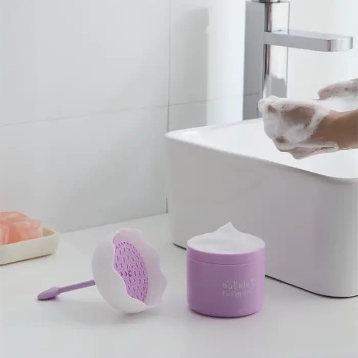 1 Gobelet moussant pour la préparation de nettoyants visage, nettoyants corps, shampoings, gobelet m