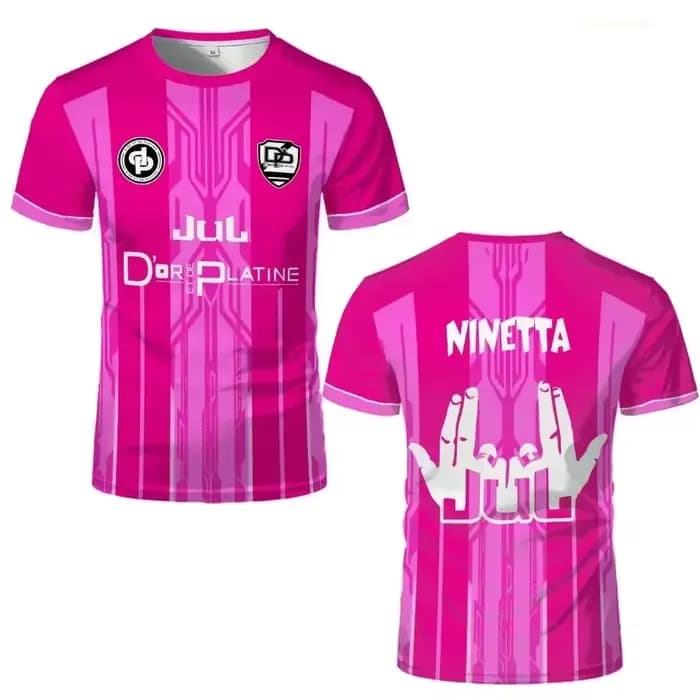JUL Maillot TOTO Et Ninetta maillots hommes et femmes à la mode Rap Culture imprimé T-shirts adultes
