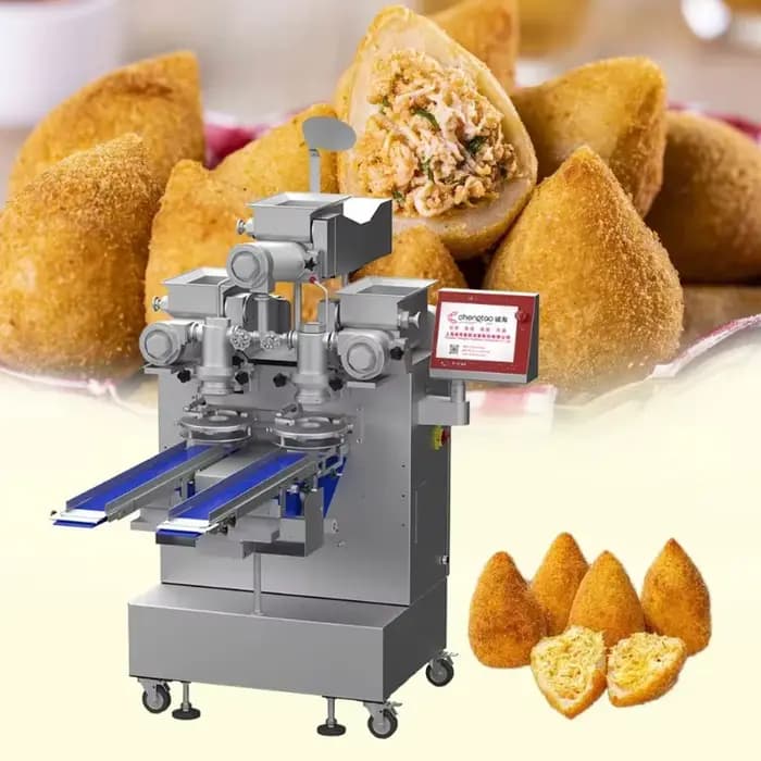 Machine automatique à grande échelle pour la fabrication de Maamoul, Kubba, Falafel, Coxinha, Tamale