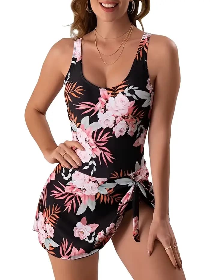 Maillot de bain une pièce à bretelles, Sexy, imprimé, pour femmes, pour baigneurs, rembourré, vêteme