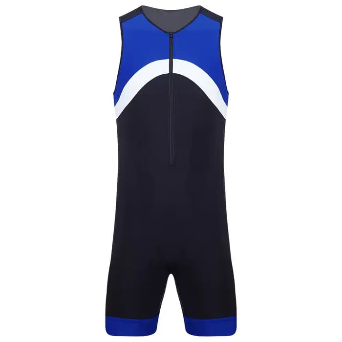 IEFiEL hommes une pièce maillot de bain combinaison de bain Shorty combinaison maillot de bain athlé
