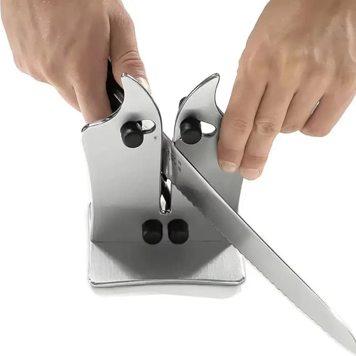 Affûteur de couteaux, outil d'affûtage de cuisine, affûtage facile et sûr, couteau de Chef de cuisin