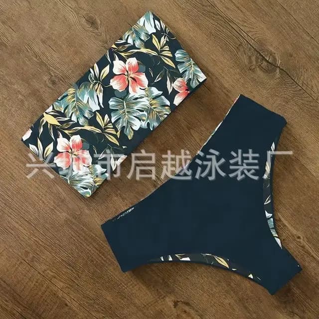 Bikini 2025 maillots de bain maillot de bain femmes imprimer taille haute Bikini ensemble maillot de