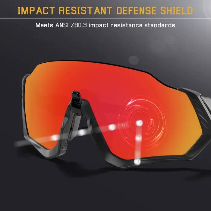 Bwake – lentilles de remplacement polarisées pour lunettes de soleil Oakley Sylas XL OO9448, monture