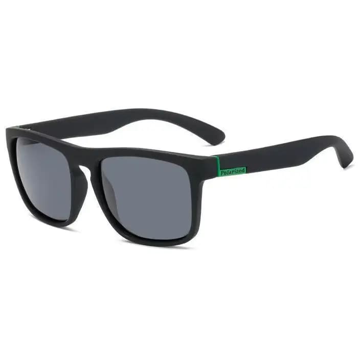 Lunettes de soleil carrées polarisées pour hommes et femmes, lunettes de soleil en plastique vintage