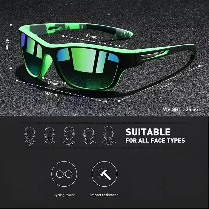 10 Paires de Lunettes de Soleil Sportives Vintage Tendance pour Hommes et Femmes, Idéales pour la Co