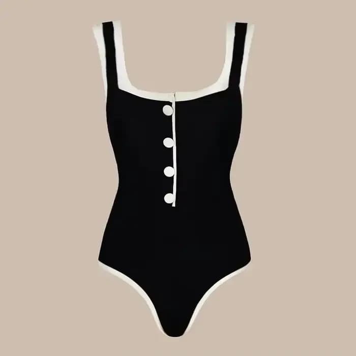 Maillot de bain haut de gamme imprimé fleuri à volants minceur vacances Sexy printemps chaud une piè