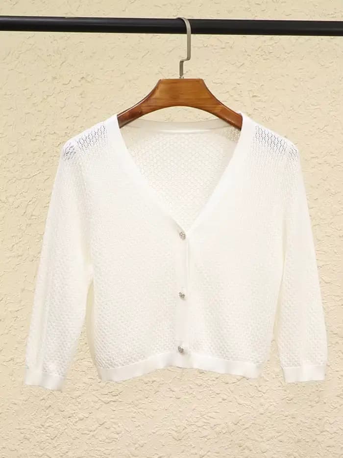 cardigan femme ete légère pulle haut court femmes de vêtements cardigans pull mode gilet maille été 