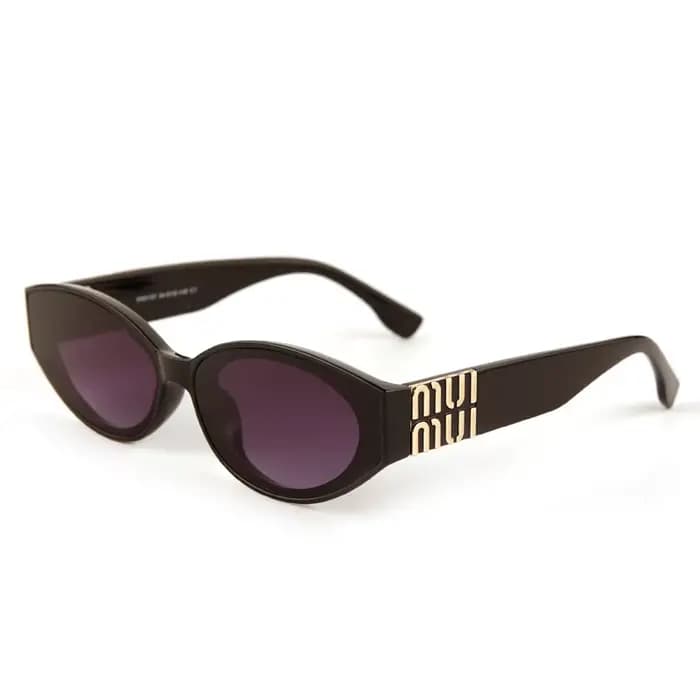 Lunettes de soleil Glamour Fashion 2025 pour femmes, lunettes de créateur ovales de luxe pour hommes