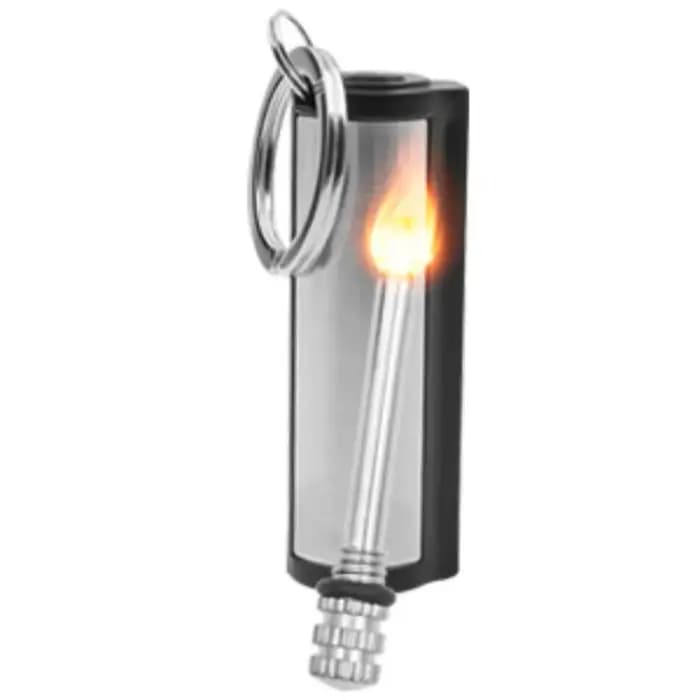 Briquet assorti en métal de silex, briquet de survie d'urgence Portable pour Camping en plein air, p
