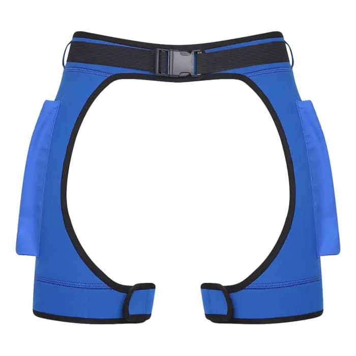 Combinaison de plongée réglable pour hommes et femmes, short de bain avec harnais à la taille et poc