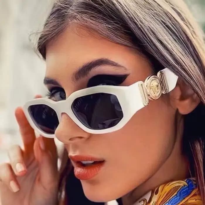 Vintage carré luxe petite monture lunettes de soleil hommes femmes Rectangle marque Design mode carr