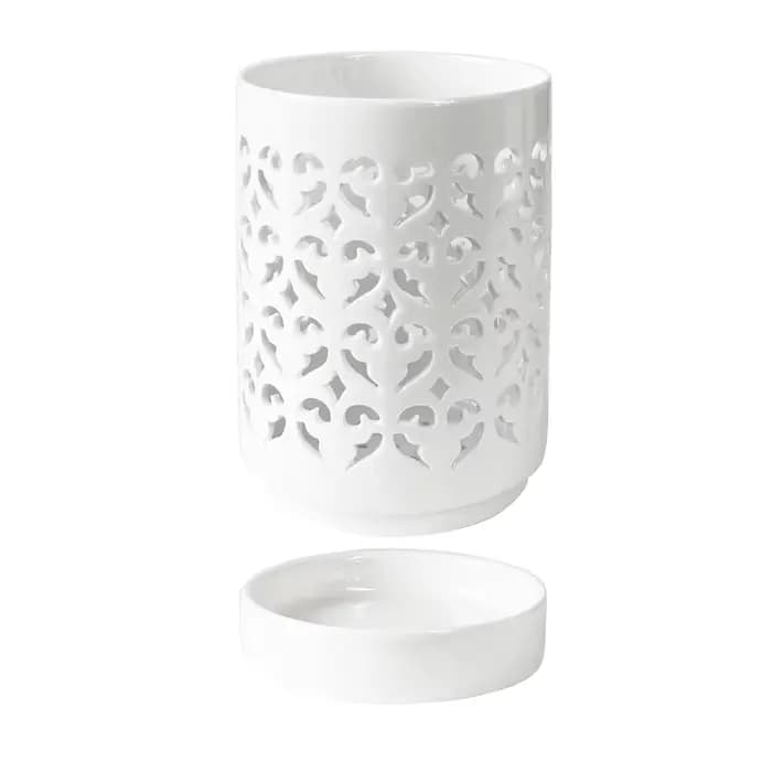 Pots d'orchidées avec trous, pot d'orchidée en céramique de 4 pouces pour le rempotage, pot de jardi