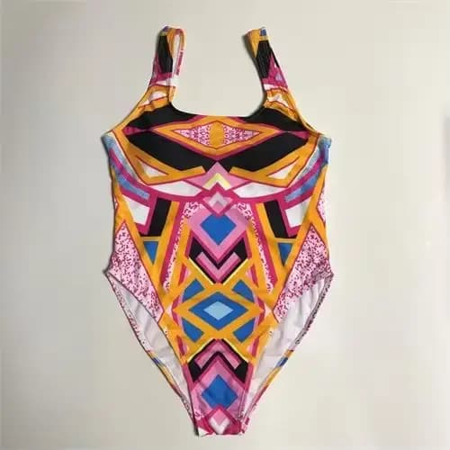 Maillot de bain une pièce grande taille pour femme, monokini surdimensionné, tenue de plage, 4XL