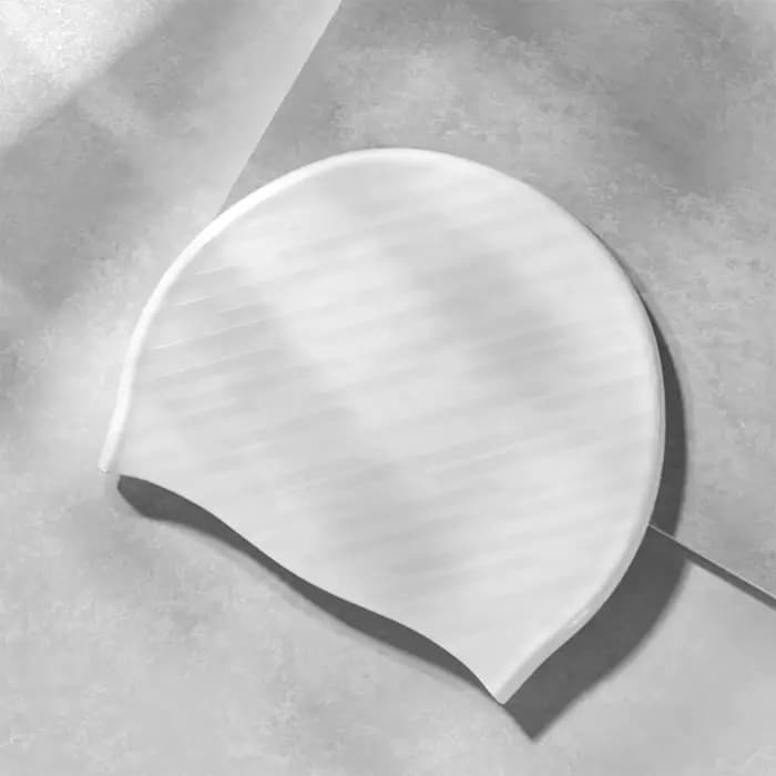Bonnet de bain en Silicone, imperméable, haute élasticité, Durable, pour hommes