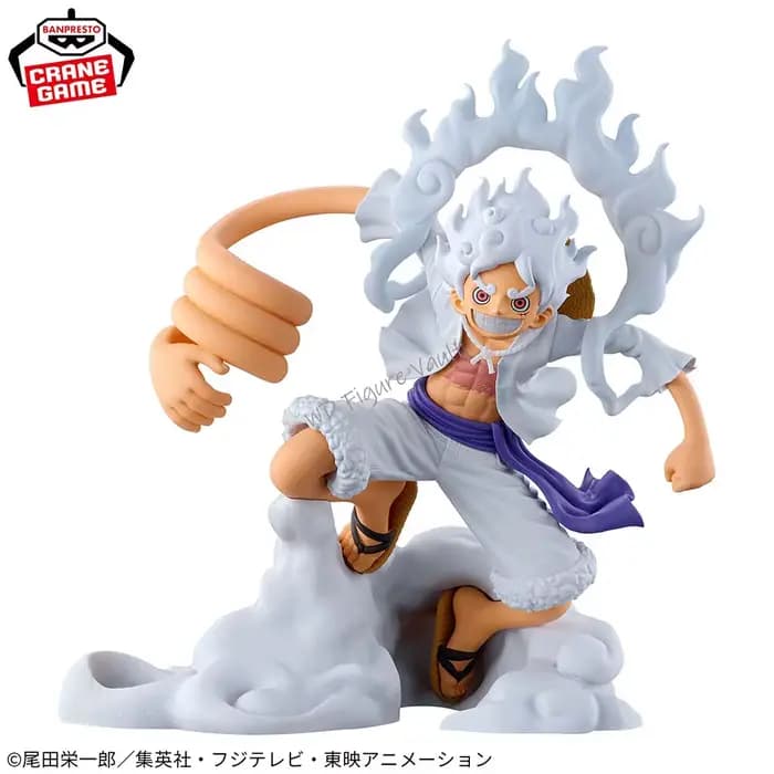 Bandai One Piece : combattre la vie! Monkey D. Luffy - Gear 5 Support pour téléphone Gfigurine fonct