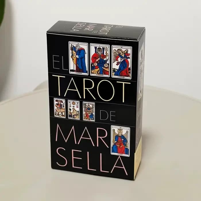 78 cartes De Tarot basées sur le système De Marseille El Tarot De Marsella (édition espagnole) 10.3*