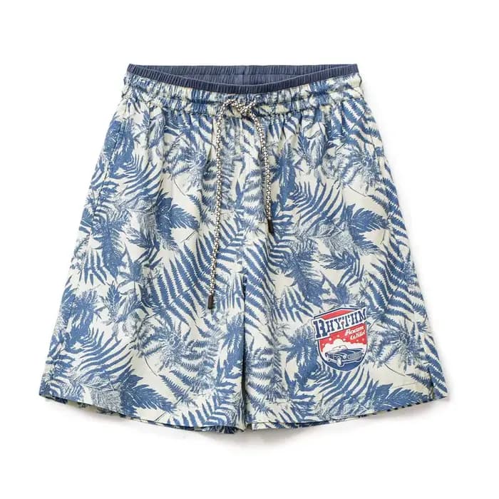 Short de plage Maden pour hommes, style décontracté ample, fin et respirant, idéal pour les vacances