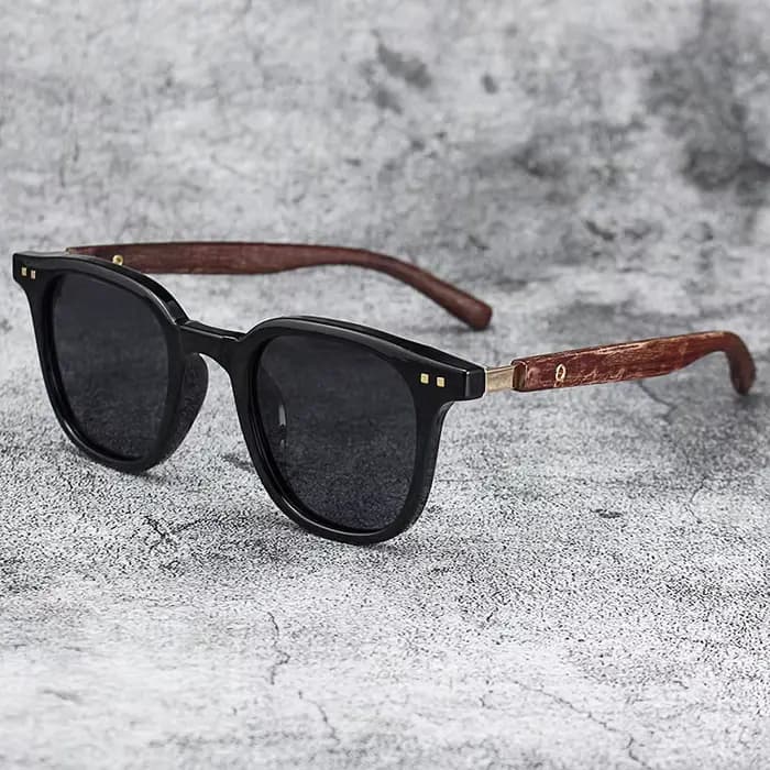 Nouvelles lunettes de soleil vintage pour hommes, monture PC, verres classiques de marque, verres tr