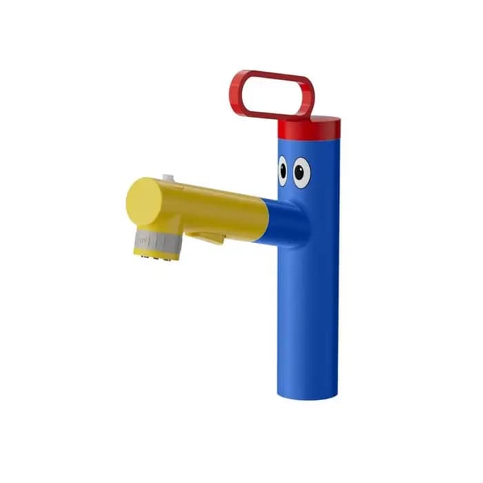 Robinet de lavabo rotatif BSEVB avec robinet de salle de bain coloré et douchette pour lavabo chaud 