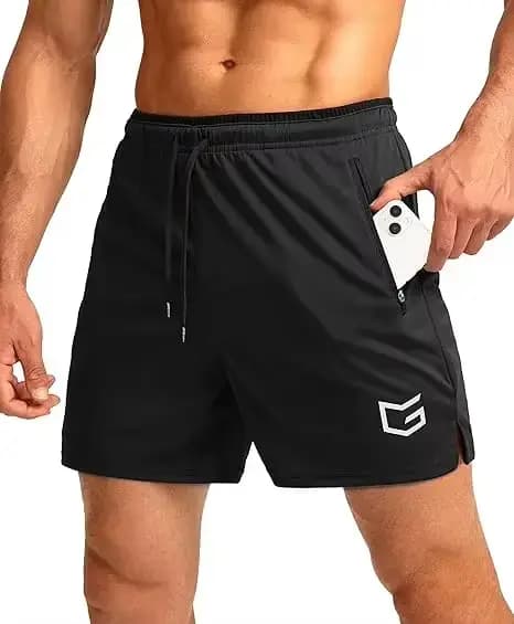 Shorts de bain pour hommes, couleur unie, décontractés, pour la plage, séchage rapide, pour la cours
